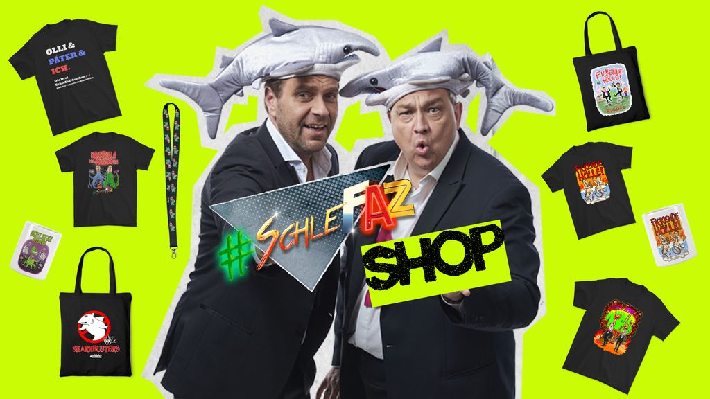 twitkalk's tweet image. 🚨 Achtung, Kultalarm! 🚨
Du liebst SchleFaZ? Dann brauchst du den passenden Look!
🛍️ Im #SchleFaZ-Shop findest du alles, was dein Fanherz begehrt:
👕 #Shirts
🎁 #Fanartikel
😂 Jede Menge Selbstironie
👉 Jetzt stöbern &amp;amp; den schlechten Geschmack feiern!
➡️ ➡️