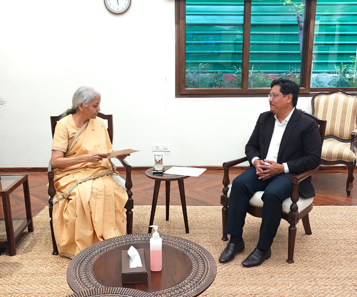 Conrad K Sangma tweet media