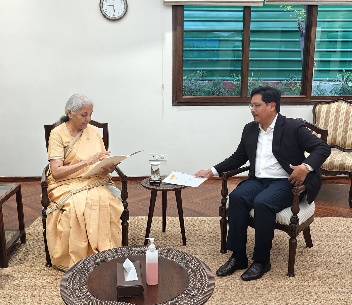 Conrad K Sangma tweet media