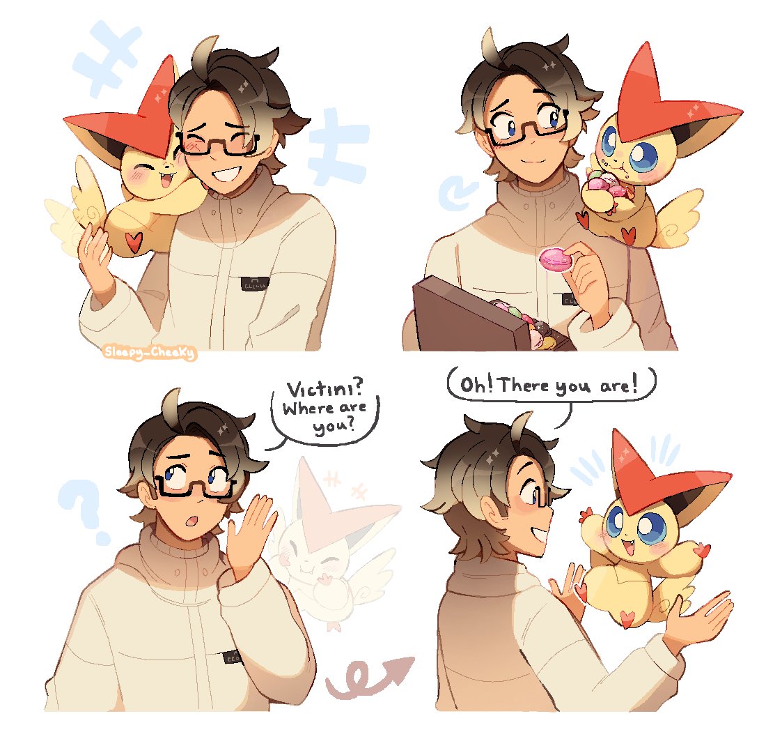 C0mm for Zephvee on K0fi!  #Pokémon 
I loved the chance to draw victini aaa 🥺