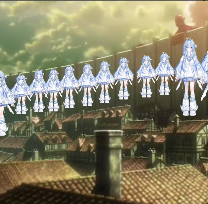 beeg_cow's tweet photo. Ain't no titans can attack me now with these walls  #erisBAITED https://t.co/oUEljLArJI