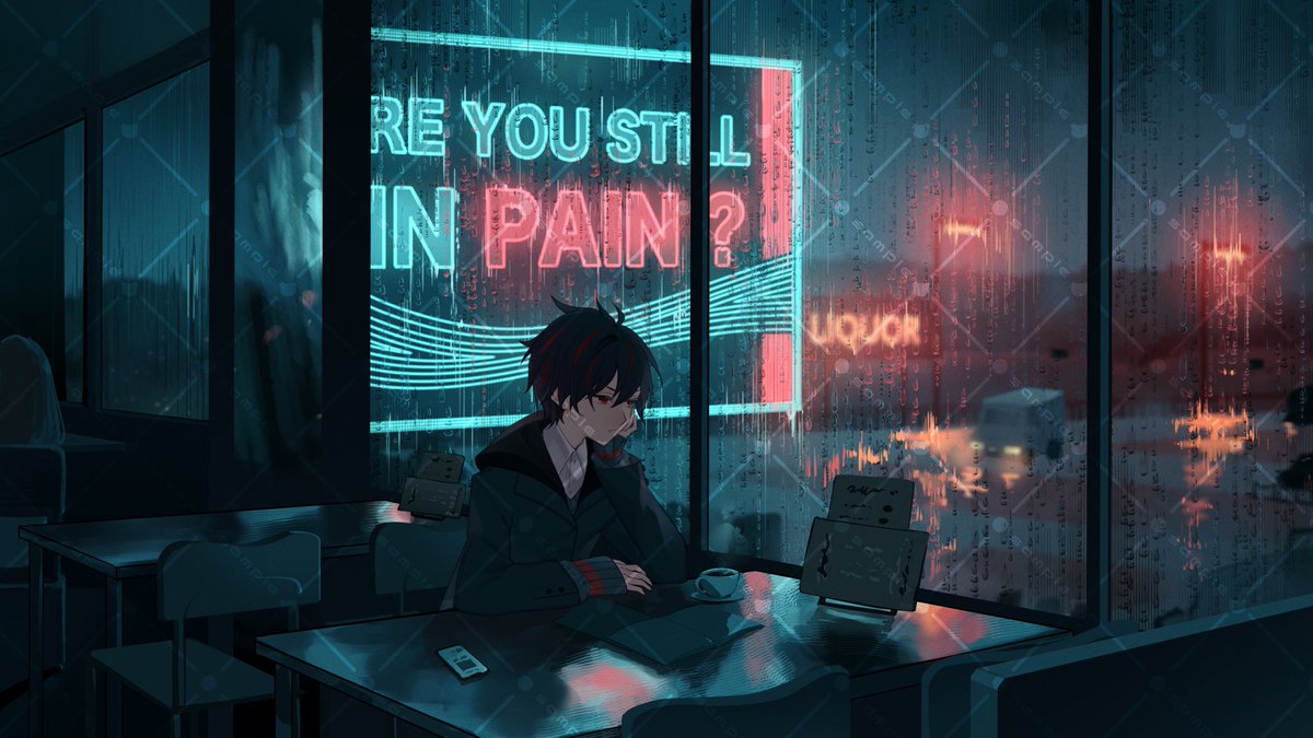 fulkkuma's tweet photo. 【コミッション】
こちらカバー曲のイラスト制作を担当いたしました！
よろしくお願いします！
#commission https://t.co/zHVfIX17NL