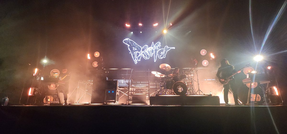 Jsppottmann's tweet image. @puscifer Im still basking in the greatness of seeing #Puscifer on the #Normalisnt tour. We were front &amp;amp; center at Dallas Music Hall. The energy, the bands performance, the play between Maynard and Carina. Highly recommend sharing a space with Puscifer &amp;amp;enjoy the journey. ☮️