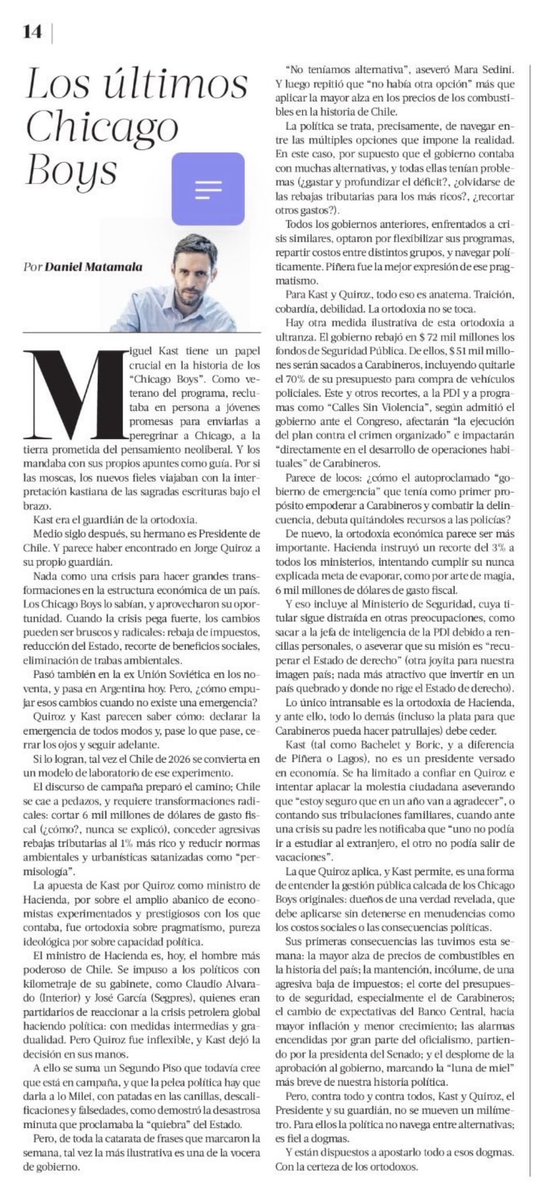 Daniel Matamala tweet media