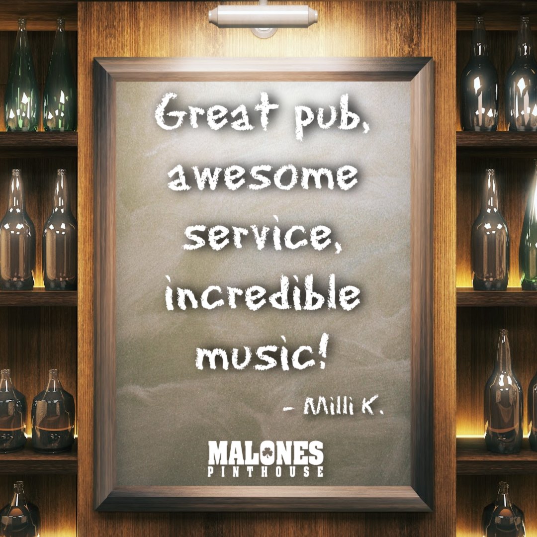 Malone's Pint House tweet media