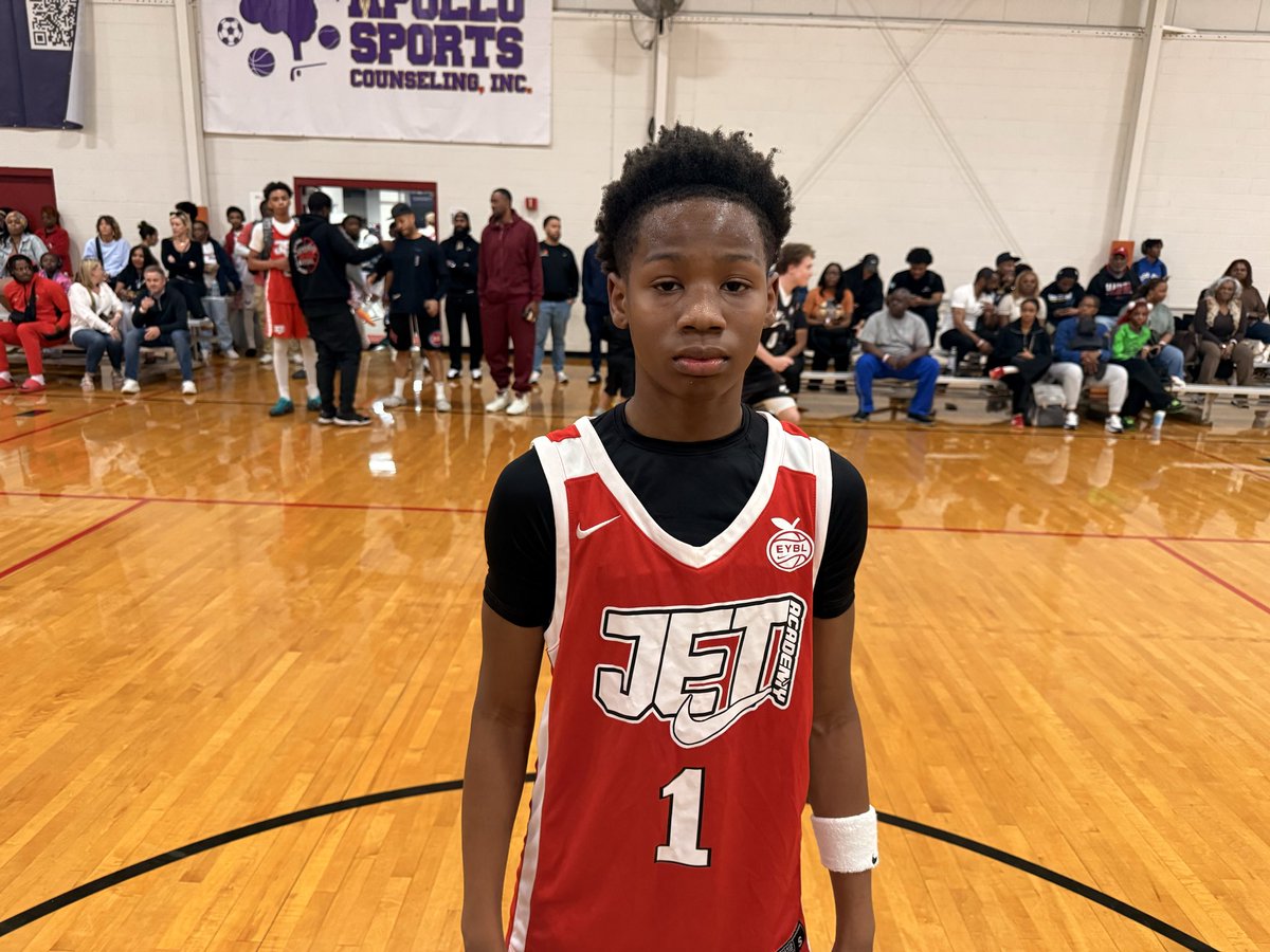 RoseySportsUSA's tweet photo. 2030 Jet Academy PG Kei-Sean Roberts is a passing maestro. He has a tremendous feel for the game, great ball security, and has a knockdown jumper. Kei is a pick and roll nightmare with a high IQ and he can create his own shot at a high level. https://t.co/MISDt7LfjP
