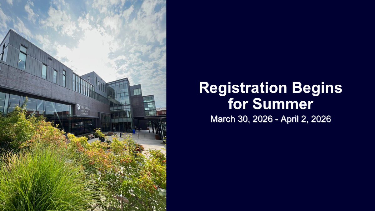 Humber Faculty of Social & Community Services tweet media