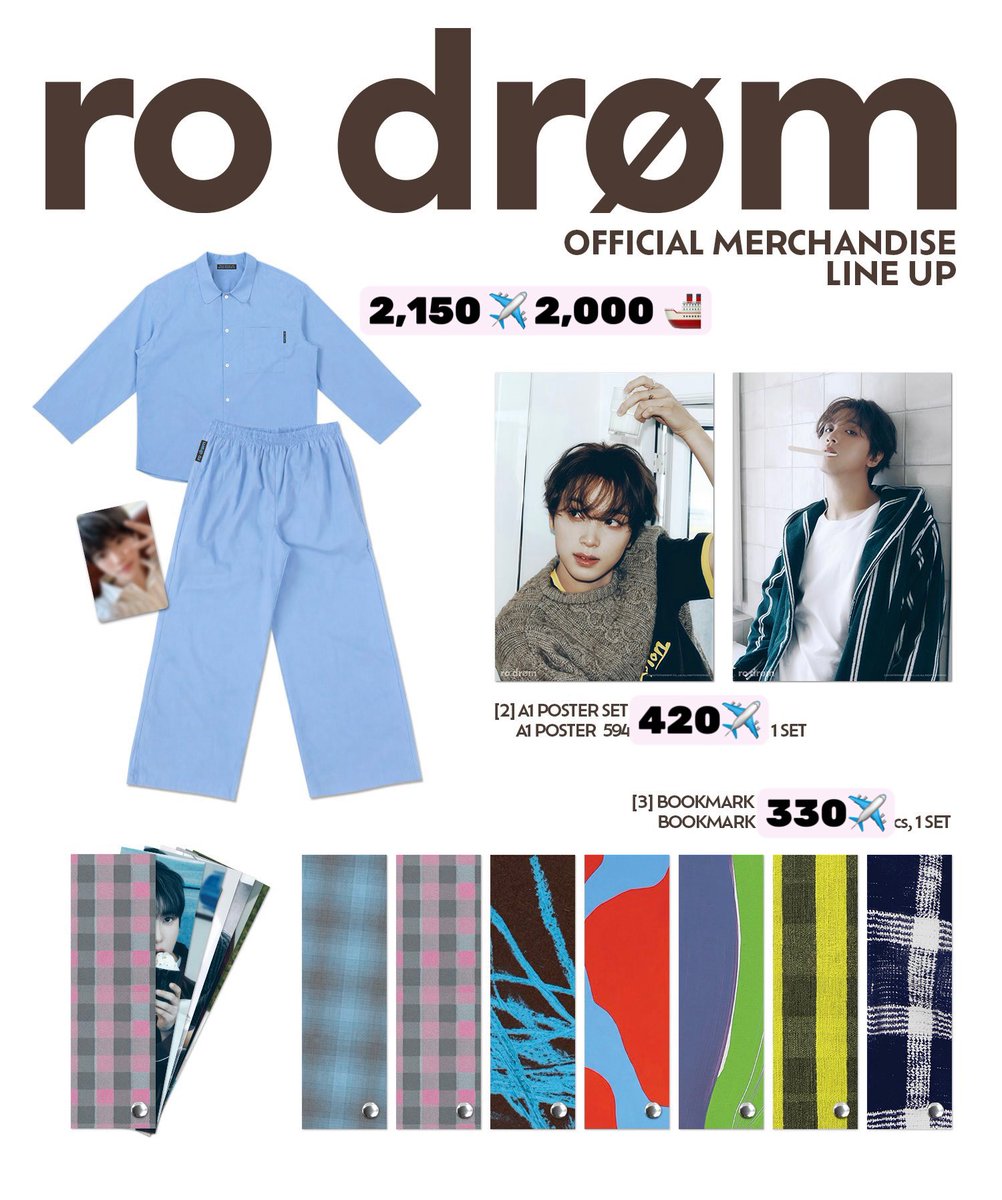💗✨ ฝากรีค้าบบบ 
Pre order 
2026 NCT DREAM <Ro drøm> PHOTOBOOK MD

ราคา ( เลือกเมม ✔️ )
- Photobook : 1,380 ✈️  1,200 🚢 
- Homewear set : 2,150 ✈️ 2,000 🚢 
- Poster set : 420 ✈️ 
- Bookmark set : 330 ✈️

 บัตรเครดิต +3%
✨ ส่งฟรีในไทย 
💌 สอบถาม/สั่งซื้อ DM 

#ตลาดนัดnct
