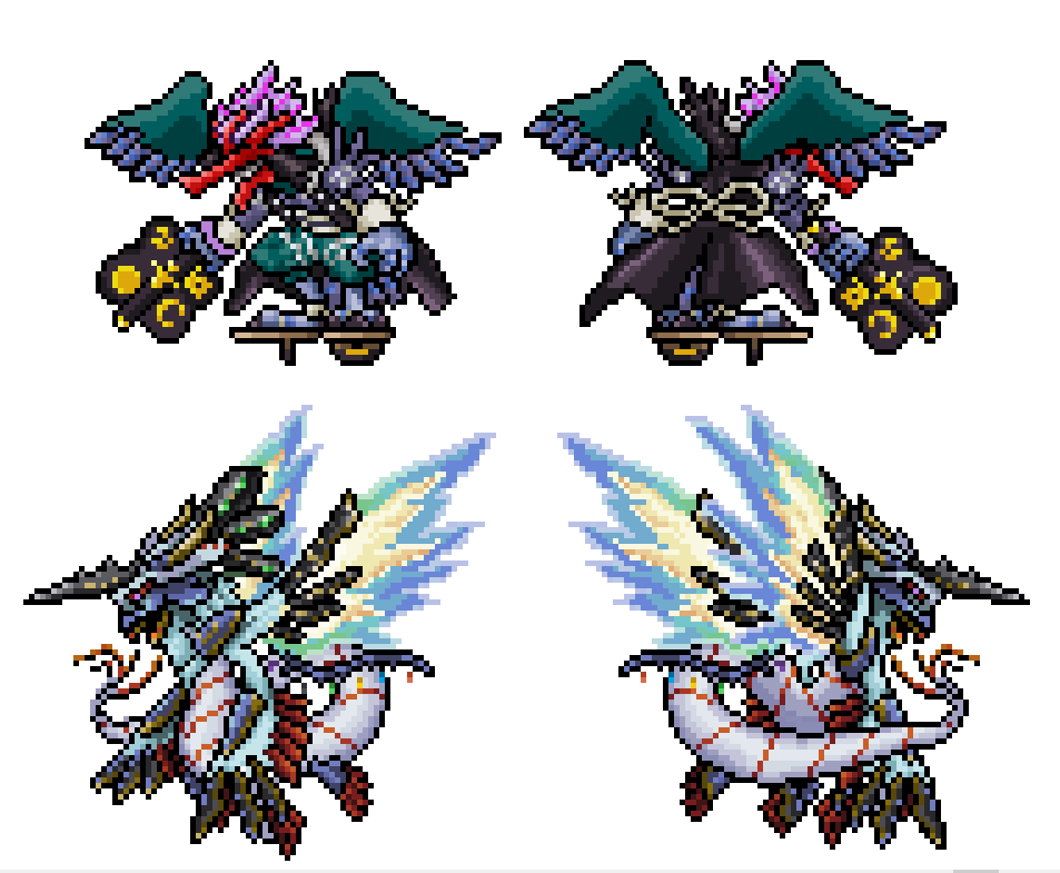 otro_jorch's tweet photo. Tengumon & Vortexdramon
#Tengumon #Vortexdramon #VITALBRACELET #pixelart #DigimonStoryOlymposXII #fanart #デジモン #fangame #Digimon
Perspective is a bit odd I don't have much back references for these two Digimon https://t.co/K8FEOCPrh1