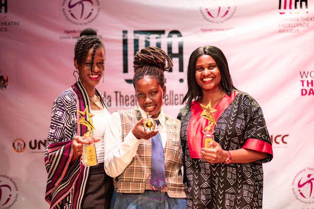 bendizhodouglas's tweet photo. UGANDA THEATRE EXCELLENCE AWARDS 2026 – WINNERS

Last night was truly monumental for the Ugandan theatre fraternity.

While the rest of the world marked World Theatre Day 2026 (24th–27th March), with the main international celebrations held in Luxembourg City by the International Theatre Institute, UNESCO, and the Theater Foundation, Uganda’s theatre community gathered on 28th March at the Uganda National Theatre to celebrate in its own vibrant way.

The event, organised by the Uganda Centre of ITI, featured a rich lineup of activities. These included a Copyright Symposium, the “Twali Banji” audio play installation by Betty Lunkuse, and “Balembezi”, an immersive performance that drew the audience into movement, singing, and orature organised by Lloyd Lutara

The evening culminated in the inaugural Uganda Theatre Excellence Awards, recognising outstanding achievements across ten categories.

Before sharing the winners, special appreciation goes to the executive committee whose efforts made the event possible: Aganza Kisaka (President), Kenneth Kimuli (Vice President), Charles Batambuze (Secretary), Julius Lugaya (Vice Secretary), Patience Nakamanya (Treasurer), and Vicent Sekasanvu (Project Supervisor).

Seeing multiple generations of theatre practitioners gathered in one space was deeply inspiring and as a theatre enthusiast (drama actor, director, teacher, consumer) myself, it was a proud moment to witness.

Full Winners List
1. Best Light Design – GAMPISI by Arafat Mugambe
2. Best Sound Design – SSEWATTI by Arafat Mugambe & Mariam Ndagire
3. Best Costume Design – THE PHANTOM OF THE OPERA by Guy Jairus Zziwa
4. Best Stage Manager – SHE LOVES ME by Precious Nsimenta
5. Best Theatre Script – MAKE ROOM by Brenda Ibarah
6. Best Set Design – SHE LOVES ME by Kenneth Kanaabi
7. Best Actor (Male) – Ronald in UNDER THE SUN
8. Best Actress – Tayo Shonubi in SHE LOVES ME
9. Best Director – Aganza Kisaka for SHE LOVES ME
10. Best Production – SHE LOVES ME by Yenze Theatre Conservatoire

Congratulations to all the winners of this inaugural edition.

These awards mark an important step forward for the industry. Recognition and healthy competition have a way of raising standards and this first edition shows the future of Ugandan theatre looks even more promising.