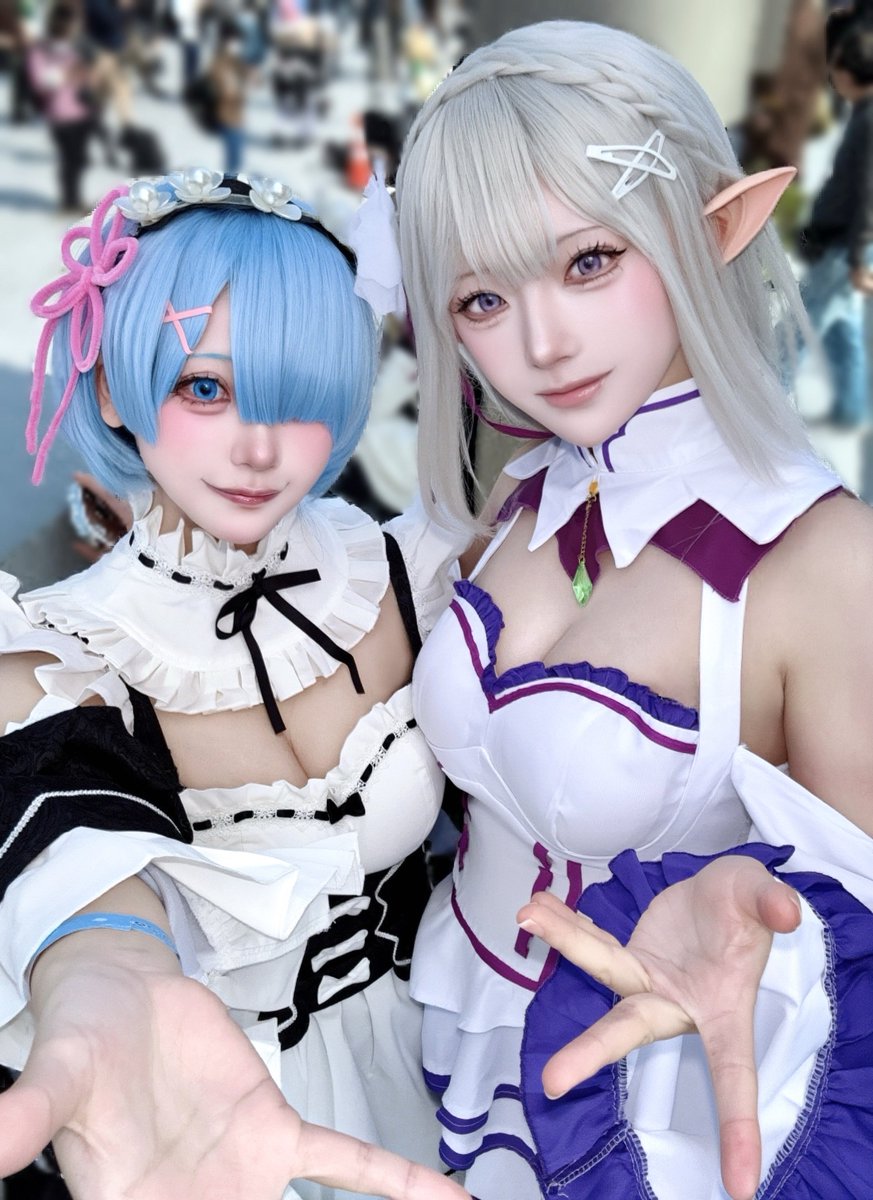 yukimuraYY2's tweet photo. リゼロでAJ行ってきました✨
#AJコスプレ　#AJ2026 https://t.co/J0ekki9J5k