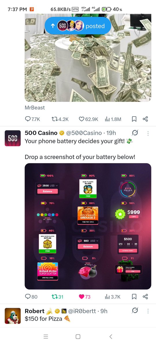 Michael #500casino tweet media