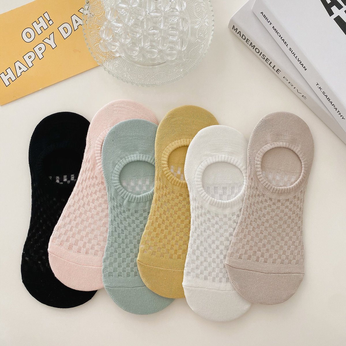 jackhe795821's tweet image. Breathable knit, no sticky feel — simple but works.

#SummerSocks #NoShow #Breathable