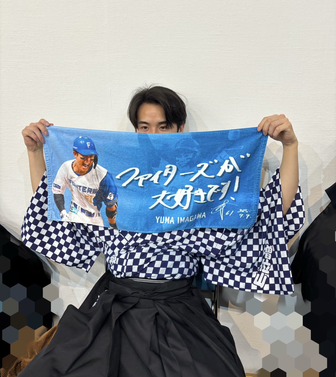 komiyagolden's tweet photo. #今日の三郎右衛門
舞台 #酔剣 絶賛稽古中⚔️

#今川優馬 選手応援しています📣
＃北海道日本ハムファイターズ https://t.co/ujYhP2lZW9