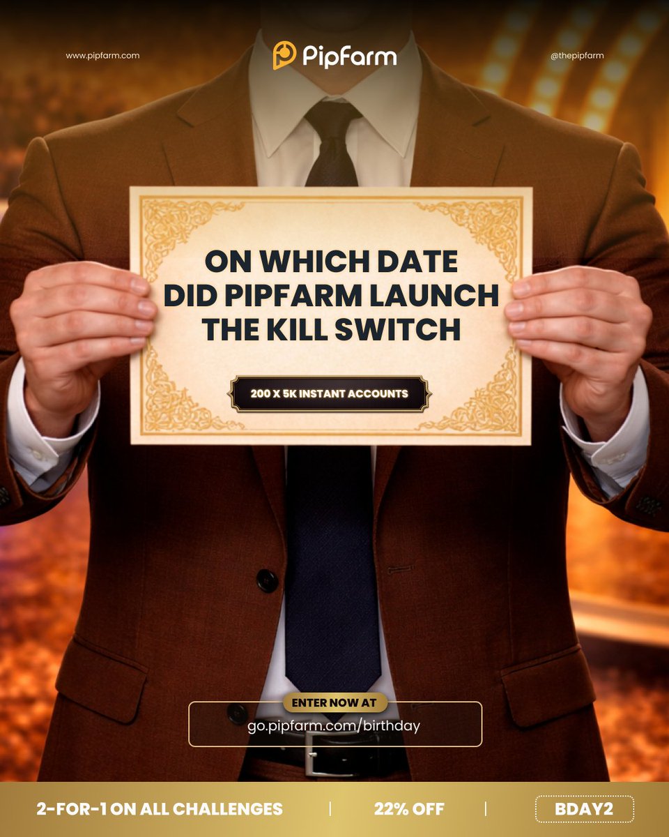 PipFarm | Funded Trader Firm tweet media