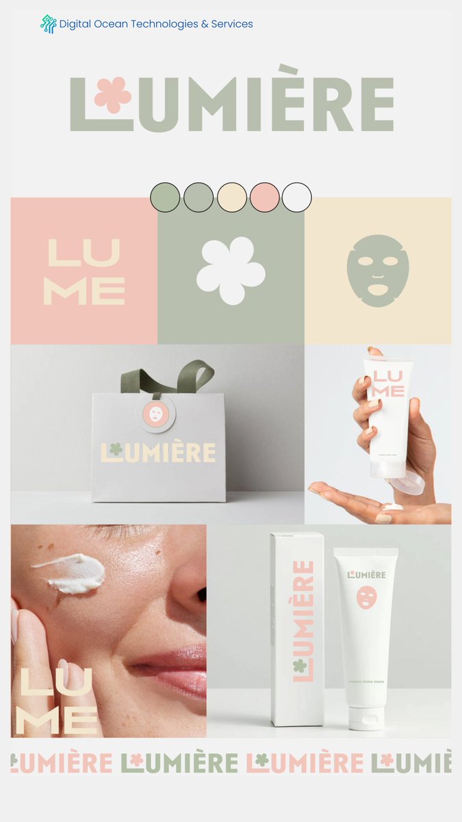 digoceans's tweet photo. ✨ Introducing Lumière – where skin meets science and elegance.
Designed by DOTS to make your natural glow shine. 🤍

#dots #lumiere #skincarebranding #glowwithlumiere #brandidentity #lumiereskincare #visualidentity #designwithcare
39m https://t.co/DPYa1dPY1q