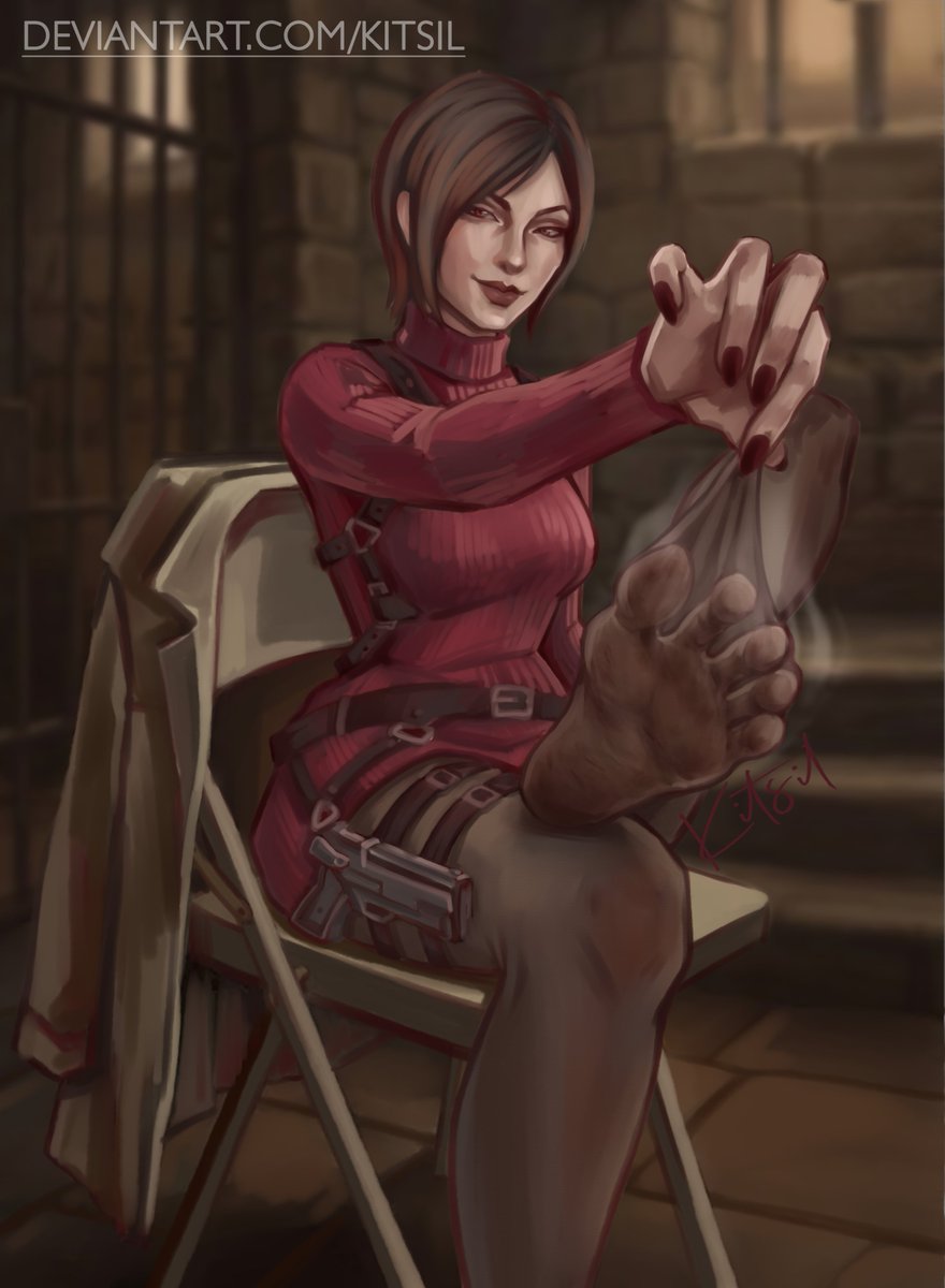 Kitsilll's tweet photo. A mission is a mission, but even I need a break sometimes. You don't mind if I stay here for a couple of minutes, do you?
-smelly feet
#ResidentEvil #AdaWong  #footfetısh #feet https://t.co/UAqLXuMezd