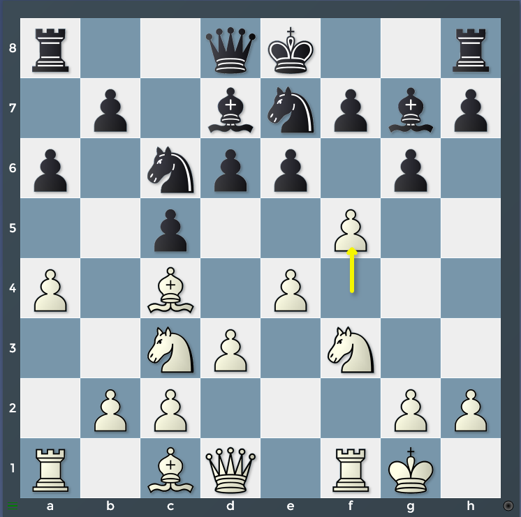 GM_Huschenbeth's tweet photo. Pragg just testing Giri if he knows his own Chessable course. But Anish deviated from his course going ...exf5 instead of castle now. Good prep by Pragg! #candidates2026 #chessable https://t.co/p8a0iP998k