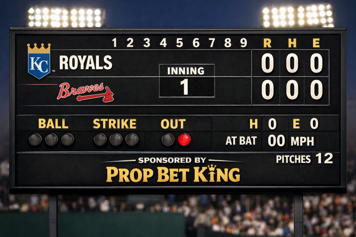 PropKing_'s tweet photo. 💰 FREE PLAY 💰

Royals vs Braves NRFI -115 

Let’s get it 🫡

@SoBet_app https://t.co/o2V2hzhIrm