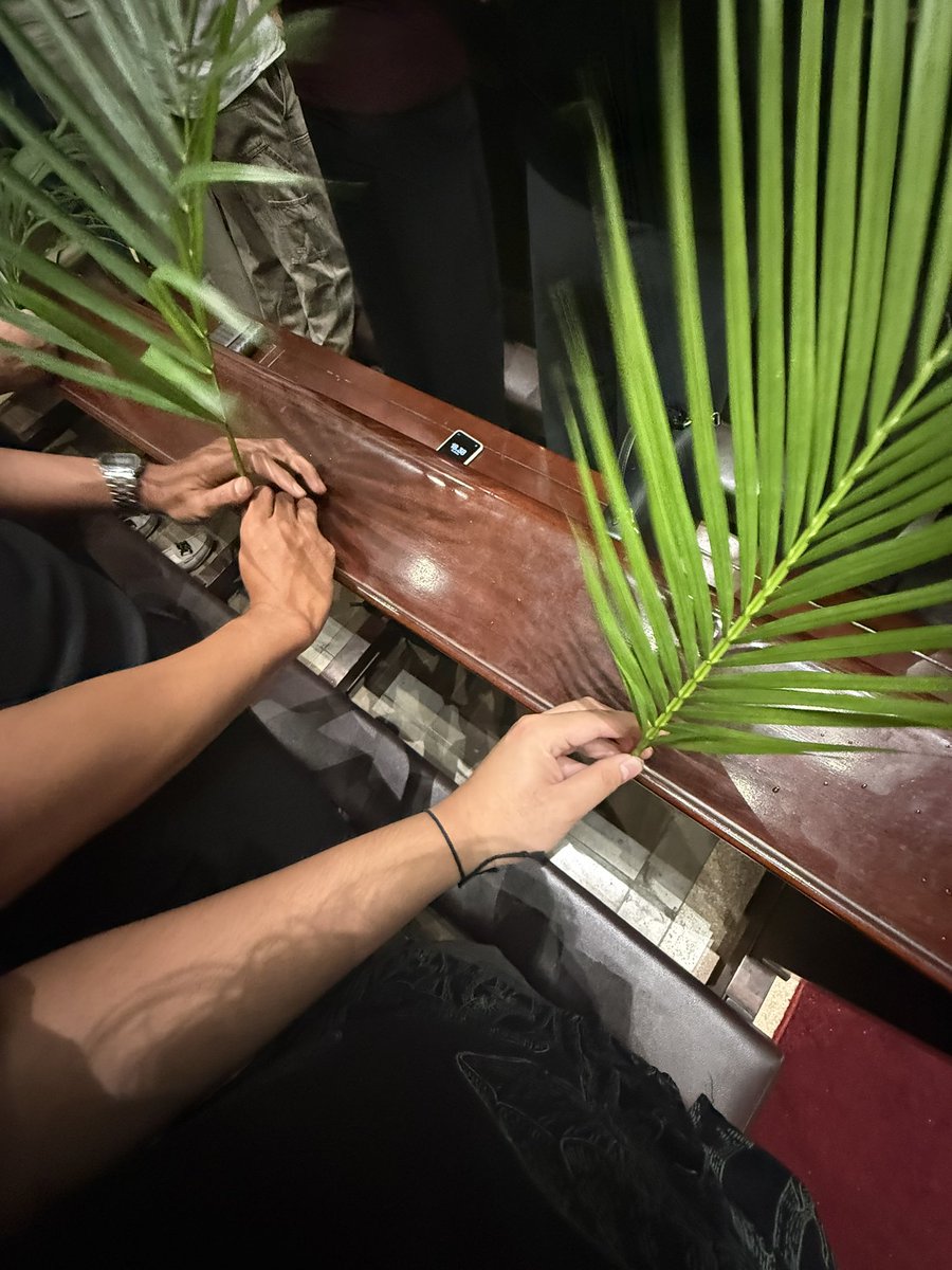 hydrococo1L's tweet photo. palm sunday with bub 🌿 @notreallyfun_22 https://t.co/q4SAO6owar