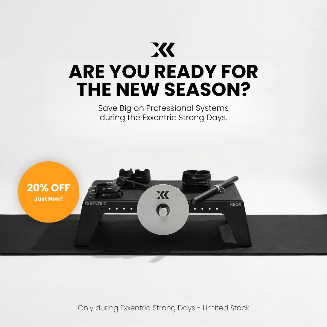 go_exxentric's tweet photo. Strong Days. Stronger Savings. 💪

How do you make this your most competitive season yet?

Invest in our exclusive Strong Days offers on pro-level equipment and accessories, designed specifically for the elite athletes and teams looking to dominate the season ahead 🏆

20% OFF 💥 kBox & kPulley Systems
15% OFF 🎯 Accessory Kits
10% OFF 🔧 All Other Accessories

👉 https://t.co/rLZWIpit76 🔗