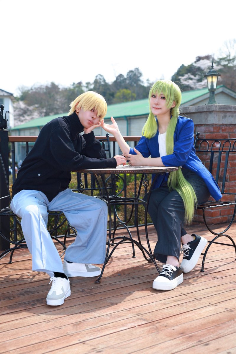 【Cosplay/コスプレ】
Fate/strangefake

唯一無二の友

ギル👑<a href="/kairi718/">カイリ.D.D🐱右</a> 
ドゥ🌳<a href="/makairimocos/">まりも左じゃよ</a>
📸<a href="/ZirochouM/">じろちょう👉️NEXT　12日オアシス</a> 
 #明治村コス