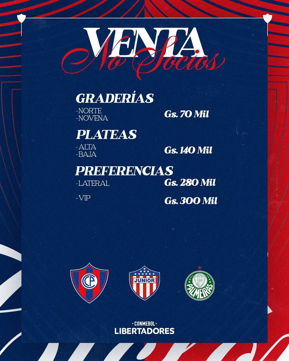 Club Cerro Porteño tweet media