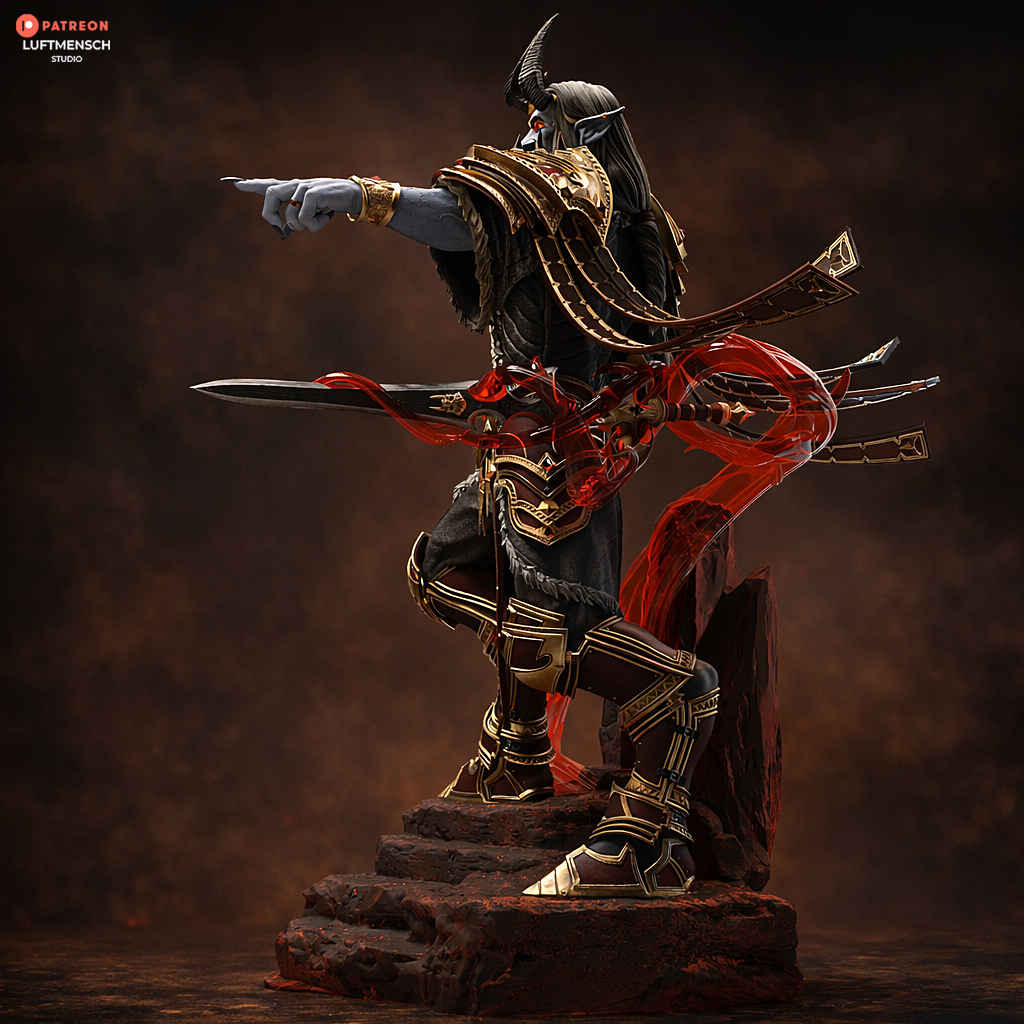 The Castle Master: Sire Denathrius 

By LUFTMENSCH STUDIO 🍷🔥