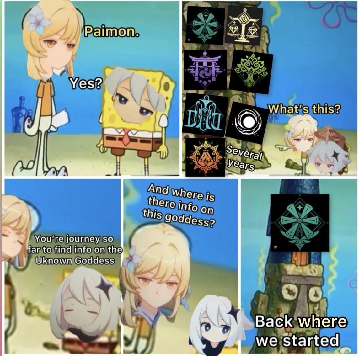 Teyvat Tabloid ⚡ LORE & MEMES ⚡ tweet media