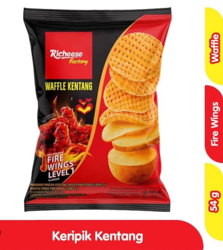 IRTMillenial's tweet photo. #reviewsnack
pertama kali cobain snack Richeese, gak ada ekspektasi apa apa tapi ternyata enak 🤤
Rasanya seperti ayam fire chicken dijadiin kerupuk. eh emang gitu kan 😂
teksturnya tebal, untuk sensasi cruchnya cukup effort pas digigit
Yang bahaya, gak mau berenti ngunyah😭😭