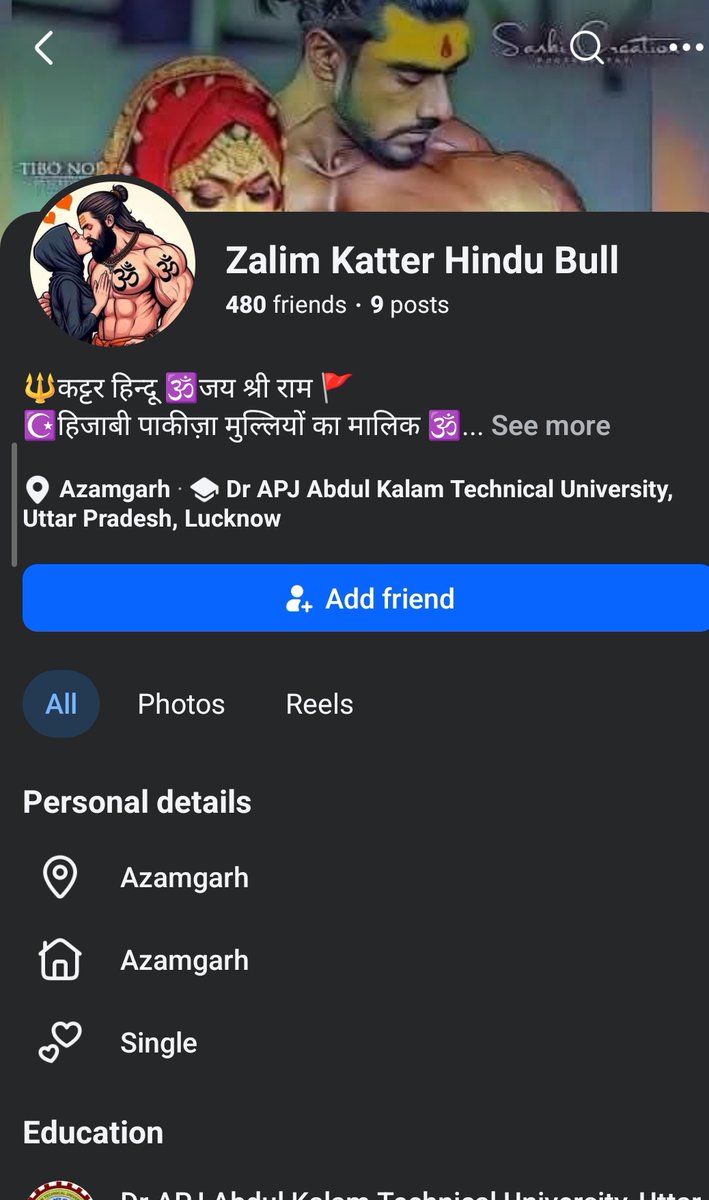 warrior_again99's tweet photo. Hello @azamgarhpolice how many re-post need to arrest this guy? https://t.co/mVL8mpIbGU