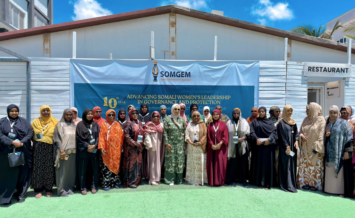 KhadijaMakhzumi's tweet photo. Today, I opened a two-day workshop in Mogadishu on advancing women’s leadership, organized by the Somali Gender Equality Movement. I highlighted key reforms, including the 30% women’s quota in electoral laws and progress on legislation addressing GBV, FGM, and family rights.

I look forward to constructive discussions over the coming days that will further strengthen women’s leadership and expand their role in shaping Somalia’s future.