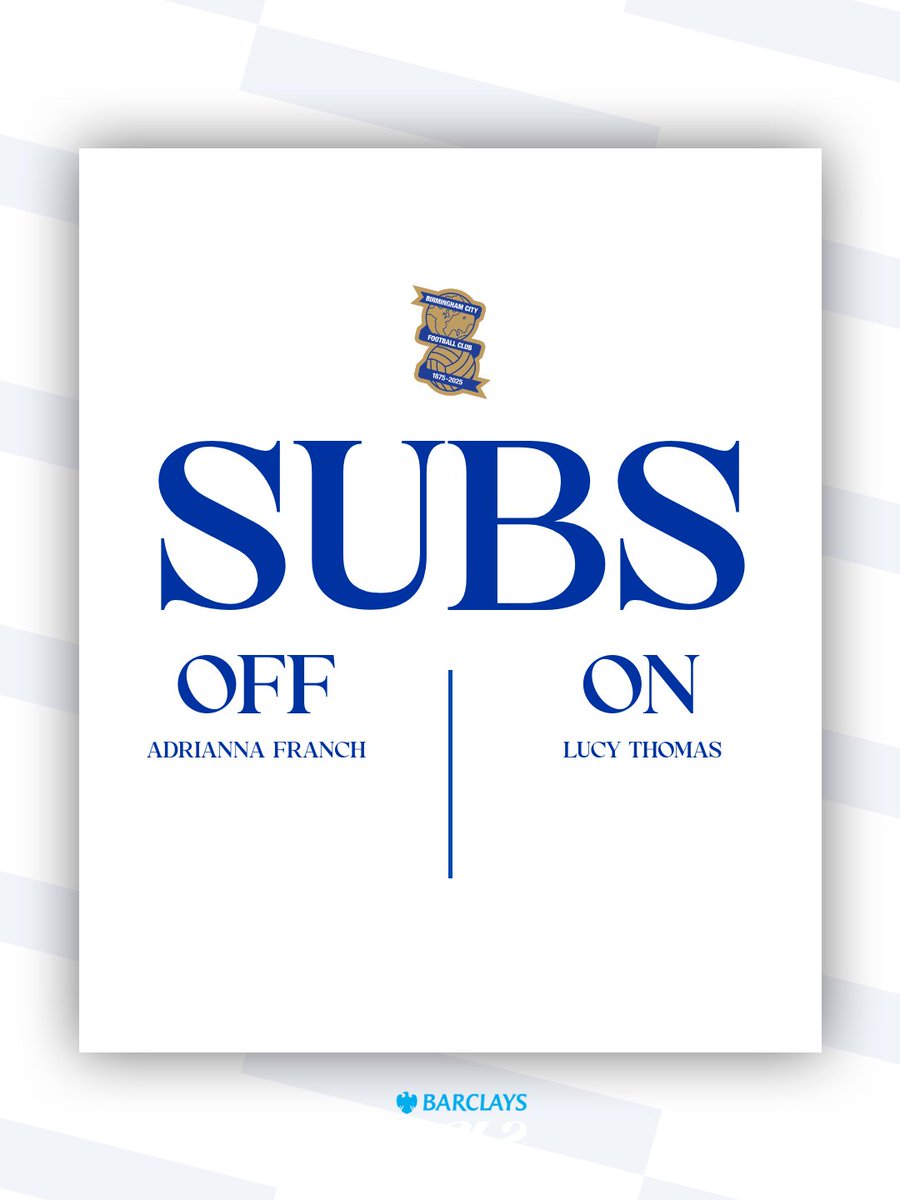 Birmingham City Women tweet media