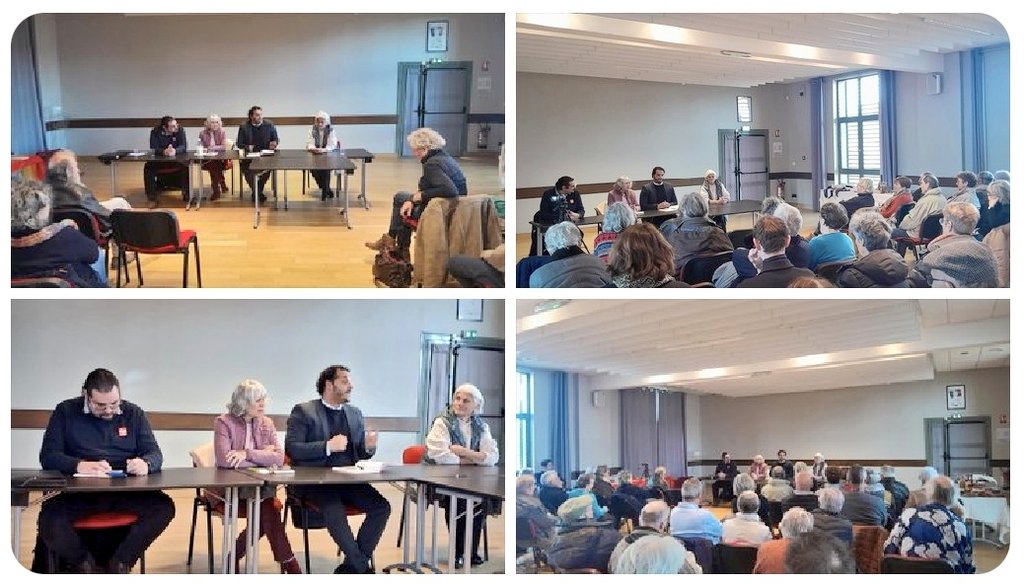 🗣🇨🇺Justo E. Rodríguez, deuxième chef de mission <a href="/EmbaCubaFrancia/">Ambassade de Cuba en France</a> a animé une conférence-débat sur la situation à #Cuba et a dénoncé le blocus pétrolier imposé par le gouvt🇺🇸 à l'île, ainsi que les récentes menaces d'agression militaire proférées par le président des États-Unis.