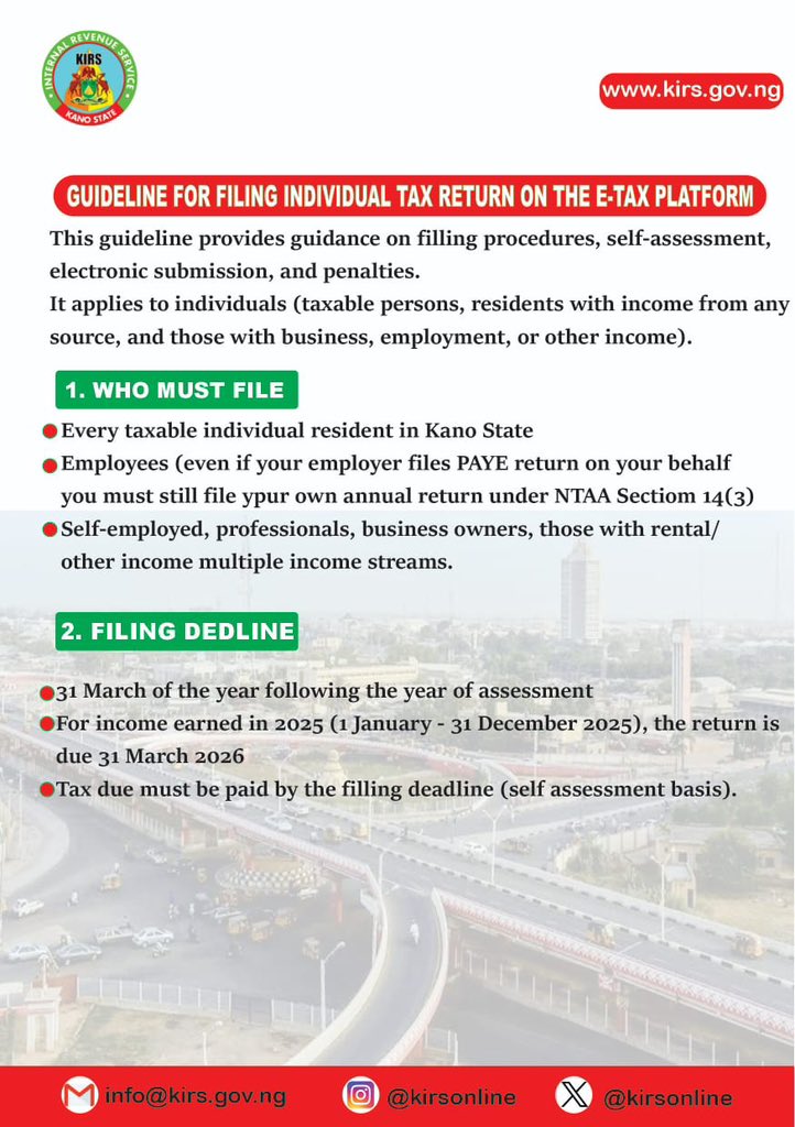 Kano State Internal Revenue Service tweet media