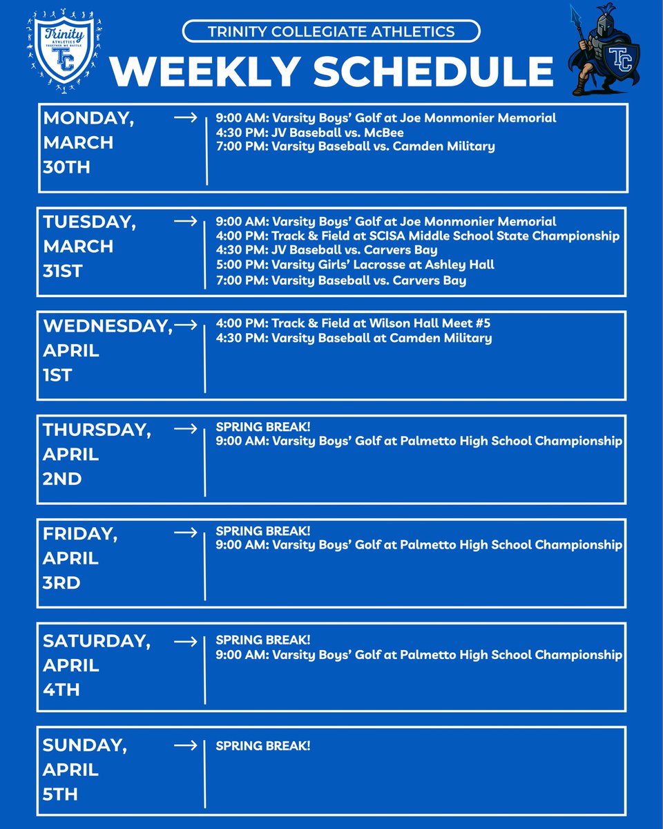 Trinity Collegiate School Titans tweet media