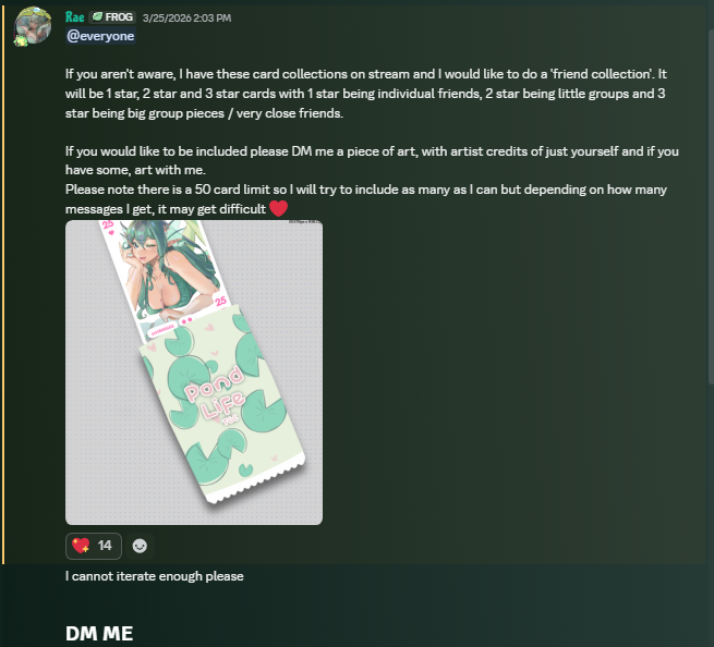 Raemyne 🐸🪷 NYMPH / FROG VTUBER tweet media