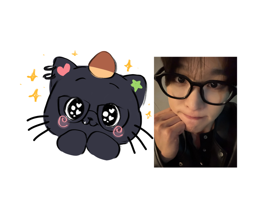 puppyodaengz's tweet photo. #리쿠 doodle bc his eyes are so sparkly https://t.co/ynBJgemGq4