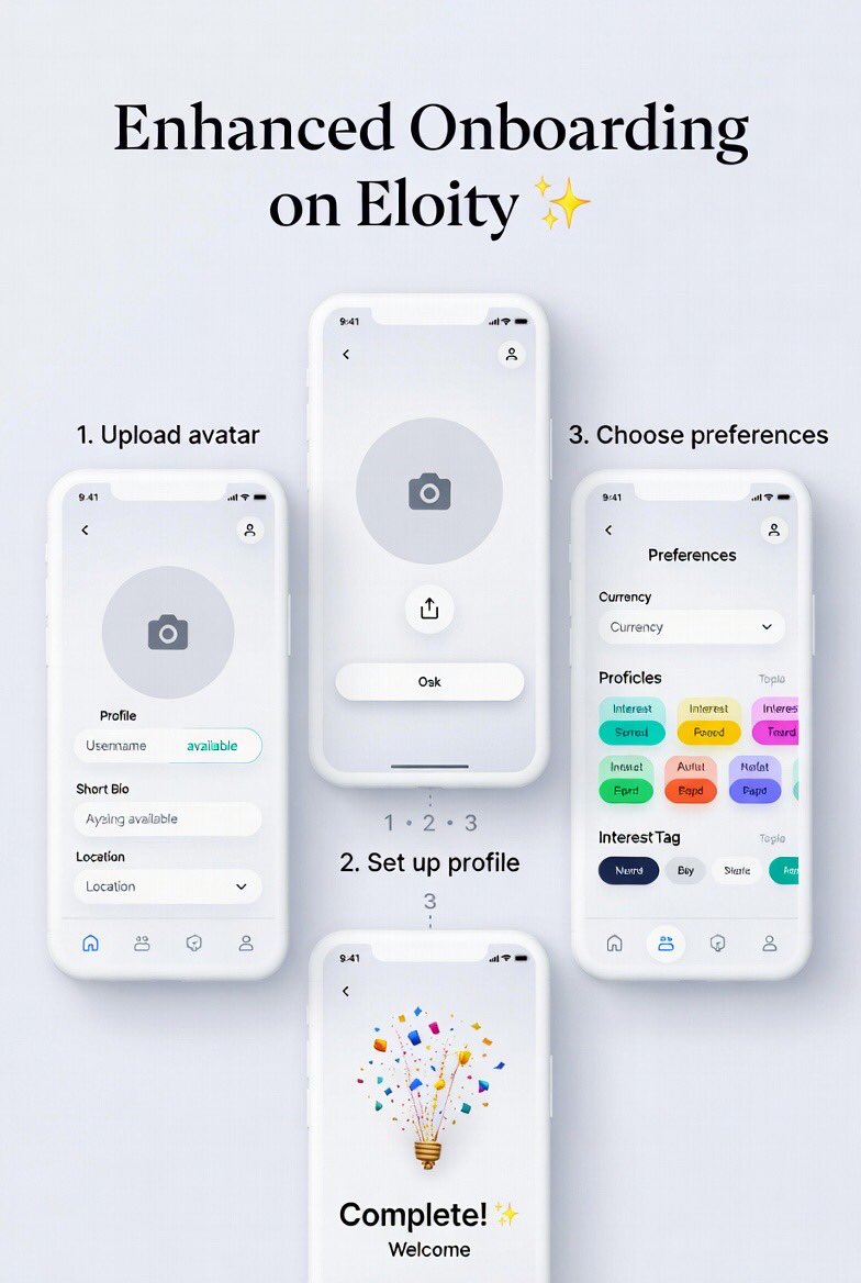 Eloity App tweet media