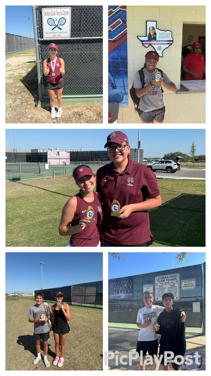 DHSWolvesTennis's tweet photo. JV has a huge day at the Debbie Cook Classic! Congratulations to
Jasiya 🥇 
Ty/Ella 🥇 
Savanna/Brayden 🥇 
Luke/Colin 🥇 
Taylor 🥉 

@dhs_looney @BuildThePack @jeffstracener https://t.co/0Rh3QtqzAF