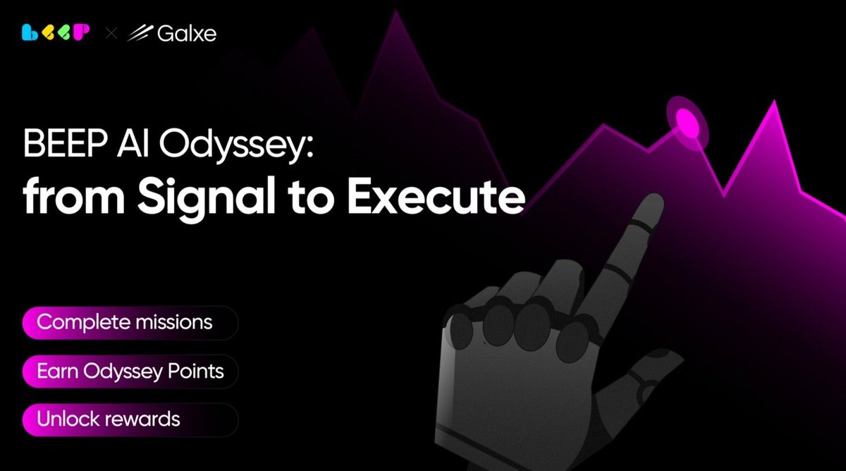 ____sjd____'s tweet photo. Join @0xbeepit Odyssey Program On @Galxe

It Is An AI Lab On @SuiNetwork  Building Autonomous AI Agents For DeFi And Trading.

LINK 🔗 ⁚→ https://t.co/v1s7mpCPhc

Quiz Ans ⁚→ BACB

Also 1st Agentic Project On $SUI https://t.co/SnFZeXebm6