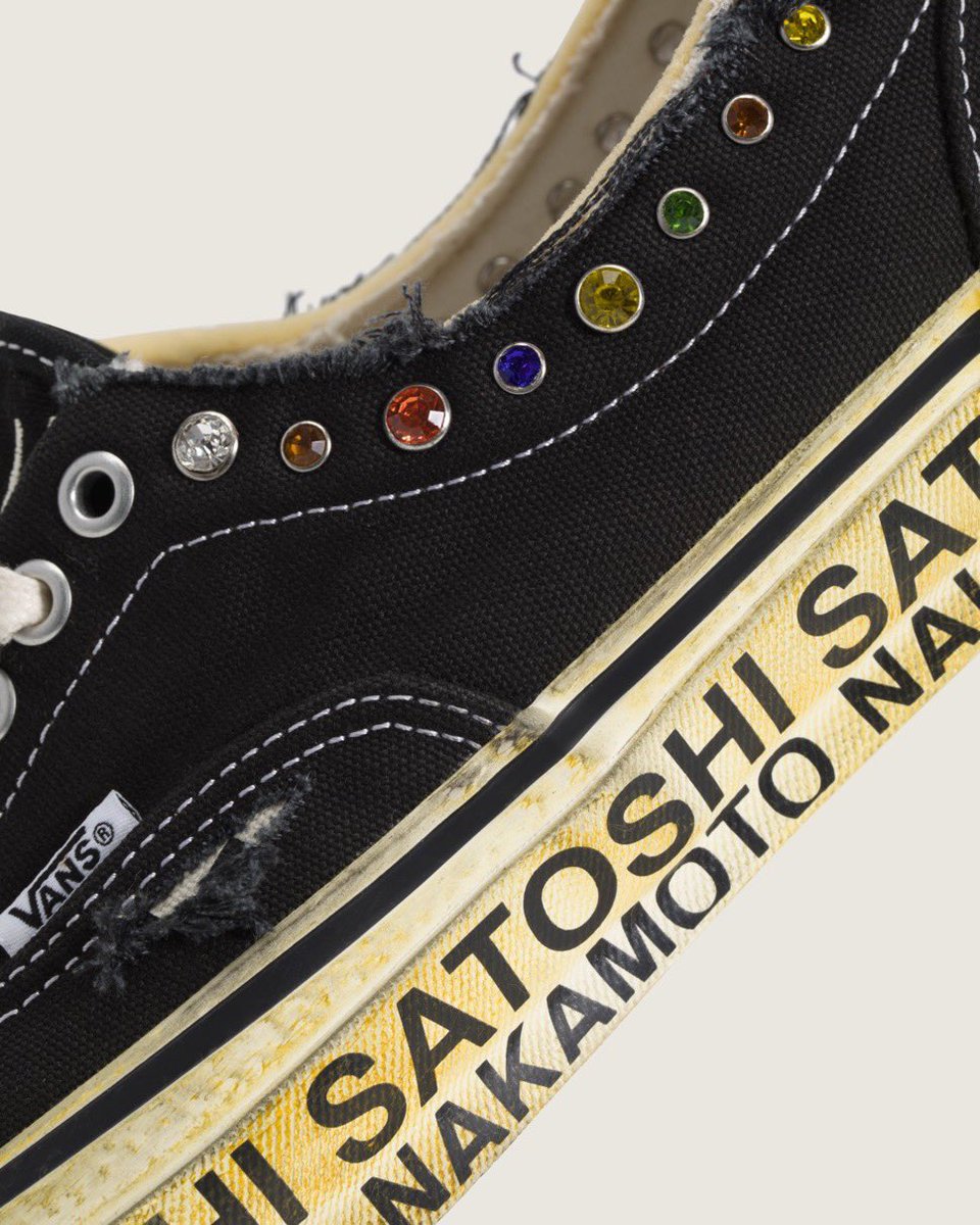 SATOSHI NAKAMOTO x OTW by Vans Era 95 “Round Jewel”が4月下旬より