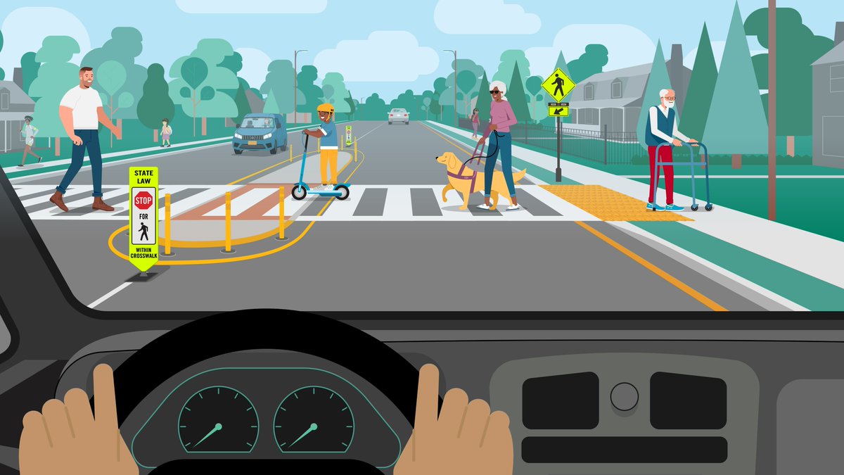 MCDOTNow's tweet image. Everyone has somewhere to be. 🏡 Let’s make sure everyone gets there safely.
 #pedestriansafety #bicyclesafety #visionzero #mocobikes #mdcommuters #bethedriver