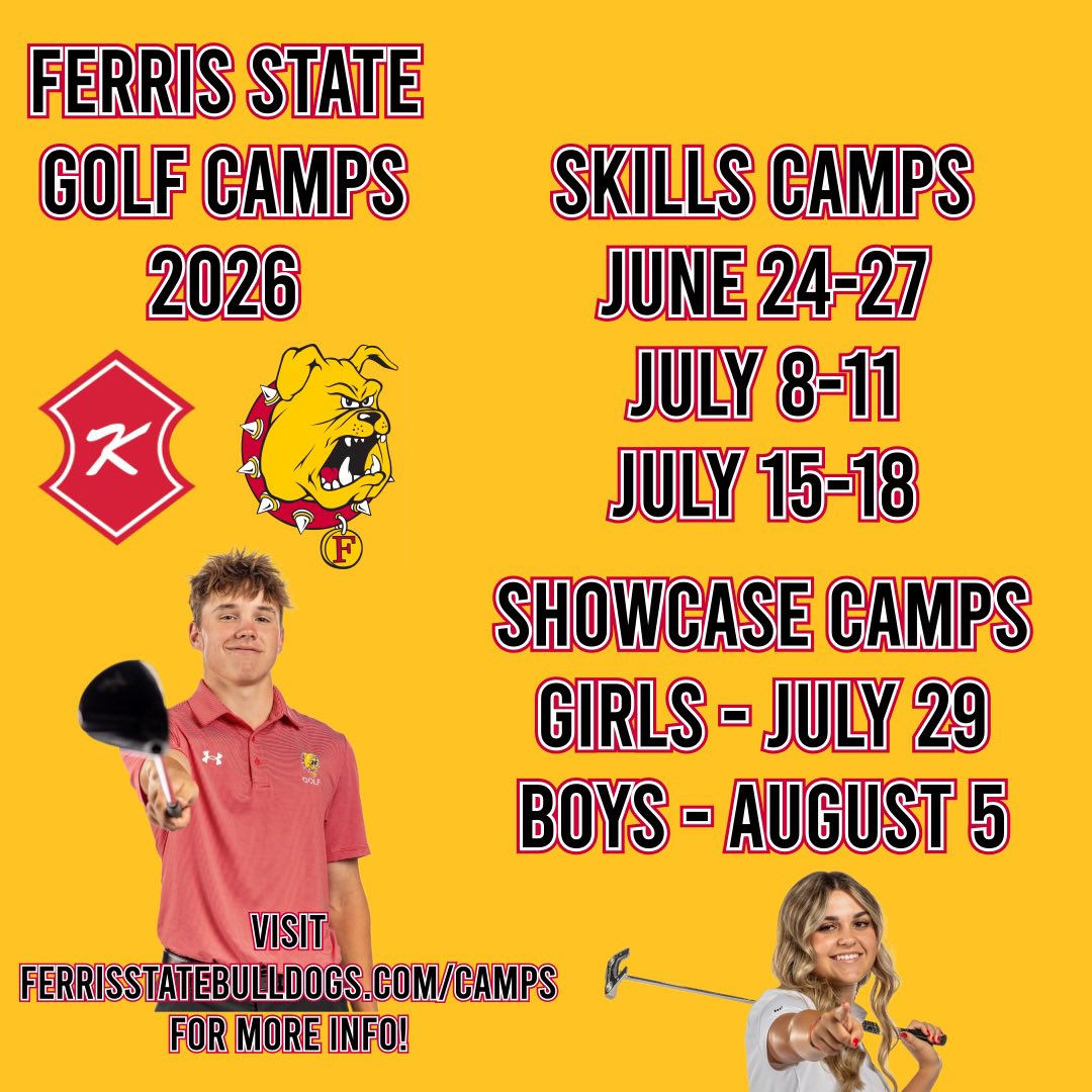 Ferris State Golf tweet media