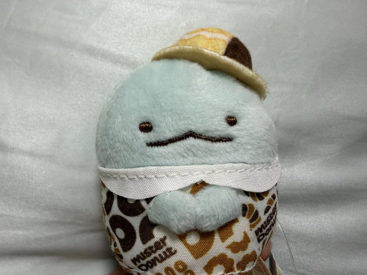 djvey1129's tweet photo. ミスドコラボの時のてのりがイオンで半額からの半額からの半額になってて270円くらいだったから流石に保護した😢
#すみっコぐらし
#すみ活 https://t.co/QQGOW4nCjB