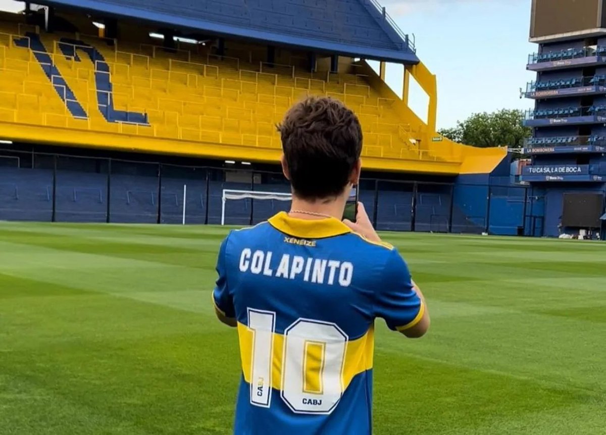 BocaJrsSports's tweet photo. 🔝🇦🇷 Franco COLAPINTO volverá a pisar la BOMBONERA en Abril. https://t.co/TVlljgwtOe