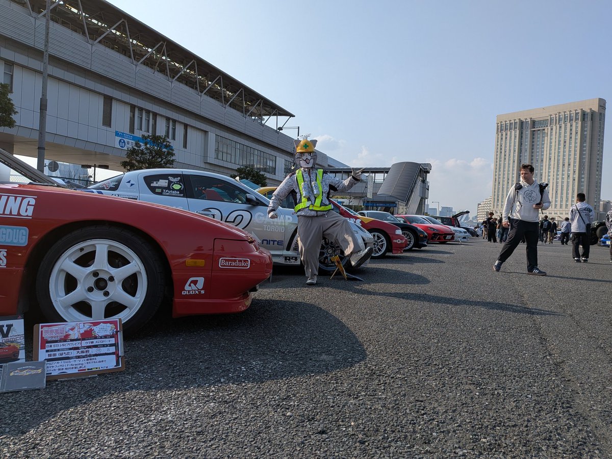 london_super7's tweet photo. #痛車天国2026
#痛車天国
#現場猫
リッジレーサーカーヨシ！ https://t.co/XGokNyema5