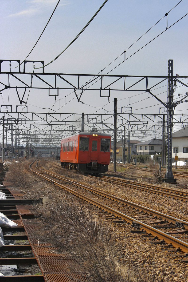 馬の被り物被って鉄道旅 tweet media