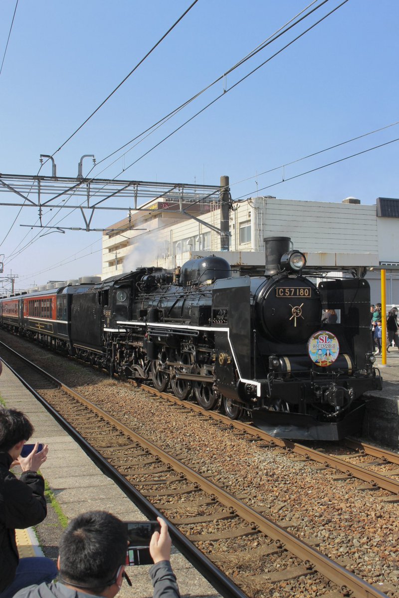 馬の被り物被って鉄道旅 tweet media