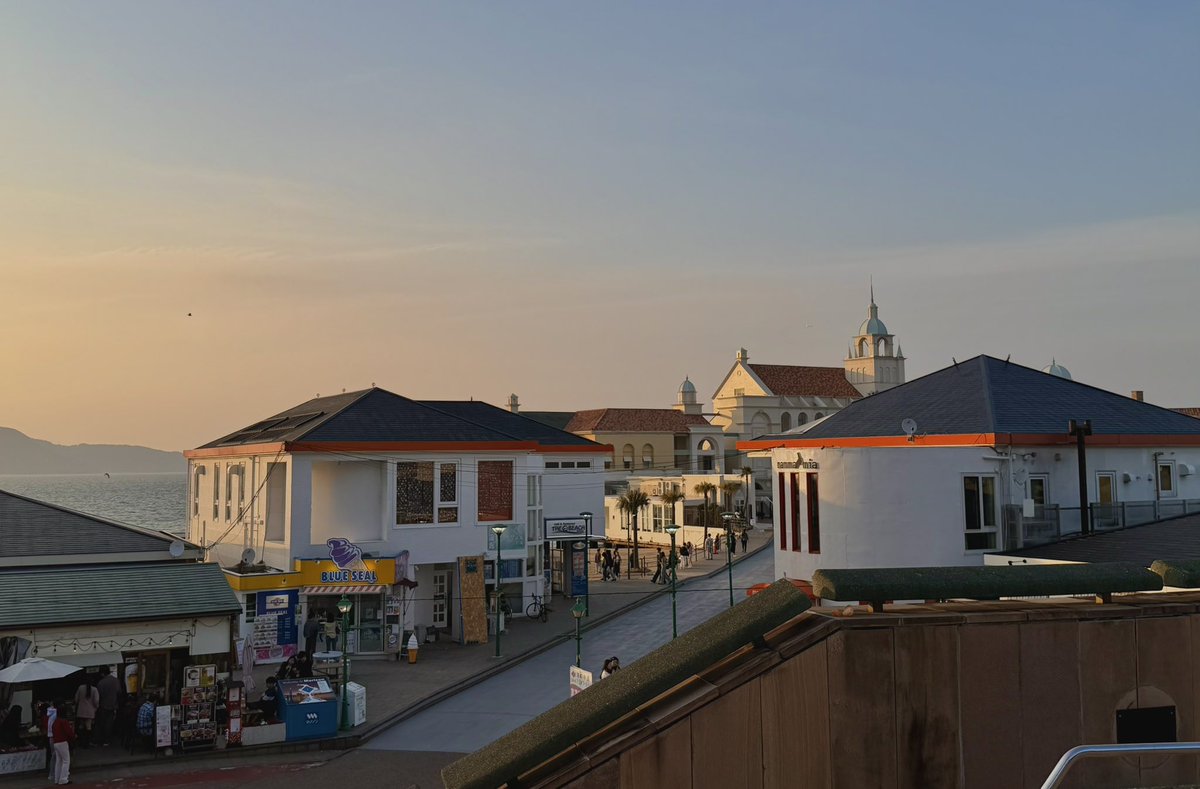 모모치해변 일몰 맞춰서 가보세요 너무 예뻐요 🌀🌀